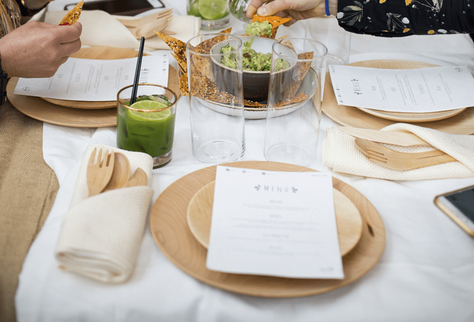 Wooden Forks can add beauty to a place setting