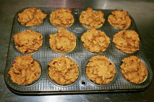 Pumpkin Cranberry Muffins provided by Polly Castor